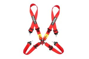 JDM 4 Point 2 Inch Quick Release Sports Auto Safety Seat Belt Kit 4 Points Racing Harness Seat Belts Accept Customized Logo