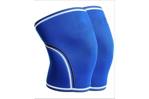 7mm Neoprene Knee Sleeves Weightlifting Knee Support Brace Powerlifting Compression Gym Squat Crossfit Knee Protective Gear