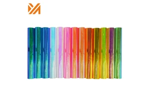 Holographic Dichroic Film Rainbow Holographic Self Adhesive DIY Craft Vinyl