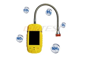 DTS-B100 Combustible CH4 Methane/Natural Gasoline/Alcohols Gas Detector High Accuracy Sensitive LCD Color Screen Display