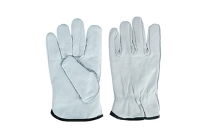 Welding Work Gloves Cowhide Leather Combination Safety Work Gloves Quality Materials