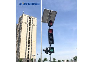 Anti Rust Solar Traffic Signal Light Solar Traffic Light System Coastal Road Municipal Project Africa Solar Traffic Light