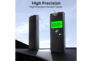 SZEEK EK971 Professional Handheld Semiconductor Breathalyzer Mini Digital Alcohol Tester LCD Display Personal Home Use Self Test