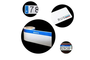 TM8200 TongMing License Plate Grade Reflective Film & Sheeting Printable for Traffic Safety