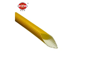 Professional Manufacture Insulation Polyurethane Sleeve Fiber Glass Acrylic Fibreglass Sleeving 2740 Electrical Sleeve