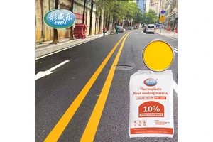 Thermoplastic Eco-friendly CE Certified Road Marking Paint Highway Reflective Hot Melt Powder Coating Road Traffic Painting