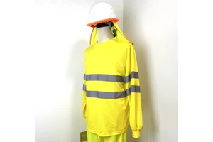 High Vis Safety ANSI Class 2 Short Sleeve T-shirt Hot Wholesale Factory Direct Supply Reflective Safety Clothing