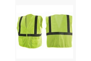 Wholesale High Quality 100% Polyester Knitting Fabric Construction Working Vest Roadway Safety Vest For Online sale
