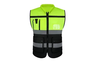 Modal Fabric T-shirts Safety Vest Custom Long Sleeve Shirt with Hood Reflective Safety Hoodie Security Proof Vest