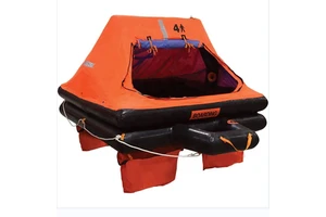6 8 10 20 25 Person Waterproof Solas Inflatable Liferaft Floating Island Lake River Marine Rescue Life Raft