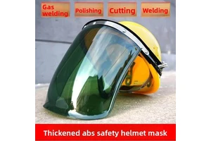 Safety Helmet Welding Mask Automatic Dimming Head Protection Anti-baking Face High-altitude Operation Welders Construction Site