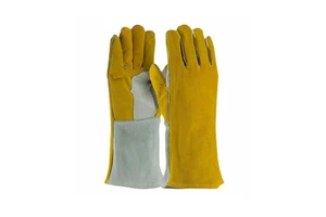 100% High Performance Leather Welding Gloves for Power Tool Users Welding Gloves for High Heat Protection Hand For Men's