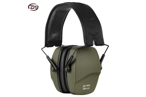 Passive Ear Protection NRR 25db for Shooting Noise Reduce Earmuff Hearing Protection Tactical Headphones