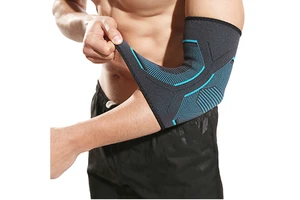 Premium Sports Knitted Compression Breathable Lightweight Straps Basketball Running Protective Gear Elbow Sleeve Support