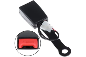 175mm Universal Car Seat Belt Lock Auto Safety Camlock Car Seat Belt Buckle Socket Plug Connector Car Accessories