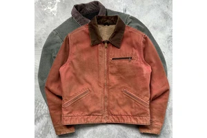 Outdoor Winter Zip Up Workwear Custom Duck Canvas Trucker Bomber Work Jacket For Men
