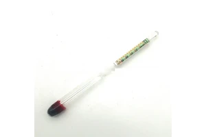 Hydrometer Alcohol Meter Vinometer Tester With One Thermometer Gadget Set 0 to 100% Alcohol Concentration Meter