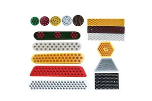 Wholesale Cheap Price Aluminum Road Stud High Brightness Road Safety Cat Eye Reflective Panel Glass Beads Reflector