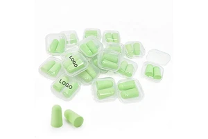 Custom Ear Plugs 38dB Ear Plug Foam Earplug For Noise Reduction Disposable Ear Plugs