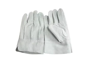 Custom Color Welding Gloves Split Leather Industrial Safety Gloves Wholesale Manufacturer
