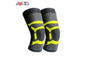 Professional Soft Breathable Knee Compression Sleeve Unisex Support Sports Protective Equipment for Hiking Running and Cycling