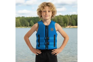 Custom Children Neoprene Life Jacket Kite Boarding Buoyancy Kid Surfing Kitesurfing Kayak Impact Life Vest Large Lifejacket