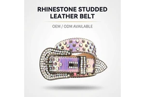 Custom Iridescent Rhinestone Belt For Women, Western Bling Studded Belt With Diamond Buckle, Personalized Cowgirl Belt For Jeans