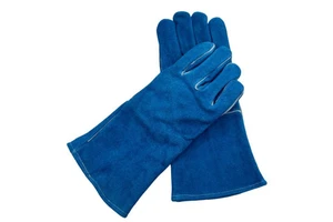 Heavy Duty Welding Gloves with Extended Safety Cuff Fire Resistant Build Ideal for Blacksmithing Smelting Arc Welding for sale