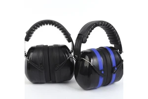 Best Selling Reusable Industrial Hearing Protection Earmuff Foldable Adjustable Safety Ear Muff for Building Construction