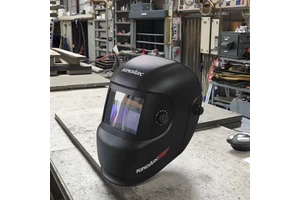 Wholesale KindArc KA-1001ES Full Face Auto-Darkening Nylon Welding Helmet Double Lithium/Solar Power Supply 3-Year Warranty