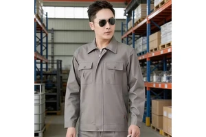 Reflective Safety Clothes for Industrial Construction Jacket with Pockets for Work and Outdoor Activities