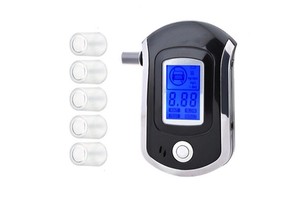 AT6000 Portable Car Alcohol Tester Alcohol Tester Blow Drinking Tester