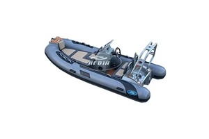 Hot Sale Deep V Aluminum Rib Boat Sport 390 Inflatable Rib Boat Hypalon 13ft