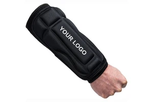 Adult Youth Sportswear Protective Gears Forearm Pads Low MOQ Nylon Material Made Pull On Arm Sleeves For Sports Training