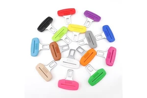 Automotive Supplies Metal Seat Belt Clip Seat Belt Alarm Silencer Universal Tongue Belt Seat Belt Buckle Automotive Accessories