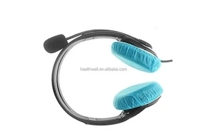 Disposable Hearing Protection Earmuffs Cover Worn at Shooting Ranges