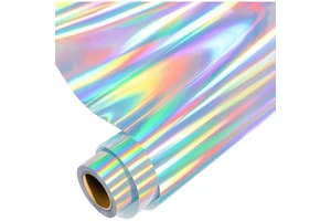 Hot Sale Permanent Color Cutting Vinyl Self Adhesive Laser Holographic Vinyl Roll Film For Cutter Vinyl