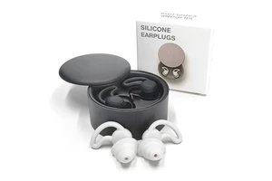 Reusable Noise Cancelling Hearing Protection Earplugs Silicone Ear Plugs for Sleeping Noise Cancelling Shark Tail CN;JIA ES3111