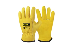 10.5 Inches Premium Leather Welding Gloves Wholesale Welding Gloves Laser Welding Gloves