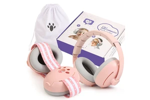 CE 2-in-1 Baby Noise Reduction Earmuffs Baby Sleep Sound Insulation Foldable Hearing protection Headphones