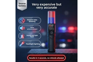 Digital Display Rapid Alcohol Tester, 0-400mg/100mL, 3-Second Test Result, S1 Model