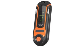 New Alcohol Tester Breath Analyzer with High Decibel Buzzer 0-200mg/100ml Range Rechargeable Digital Meter