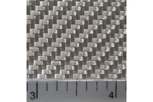 Silver Reflective Fiberglass Twill Woven Fabric Alkali Free E-Glass for Wall/Roof Covering 320gsm