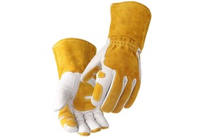 Full Grain Goatskin of Top Quality Welding and Heat-Resistant Gloves Tig Welding leather Gloves for Welder Workers gloves