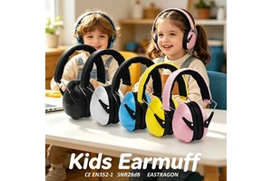 2026 Kids Ear Protection Ear Muffs SNR28dB Noise Reduction Hearing Protectors for Sleeping Studying Airplane Concerts Fireworks