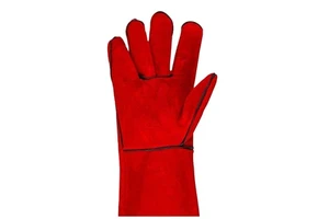 Hot Sell Safety Heat Insulating Cow Leather Prevent Sparks From Splashing Anti Puncture Welding Working Gloves
