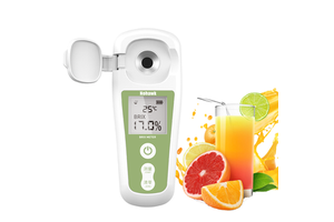 Digital Refractometer Sugar Brix Meter Rechargeable Saccharimeter Wine Beer Alcohol Drink Fruit Sugar Concentration Meter