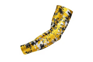 Custom Design Soft Compression Sports Arm Sleeve Wholesale Sublimated Protective Baseball Arm Sleeves