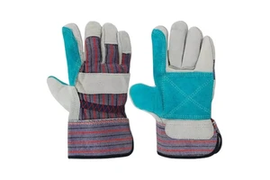 Wholesale High Quality Leather Work Assembly Gloves Safety Working Gloves Electric Welding Gloves