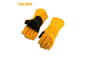 TOLSEN 45026 CE Industrial Leather Welding Gloves for Welders
